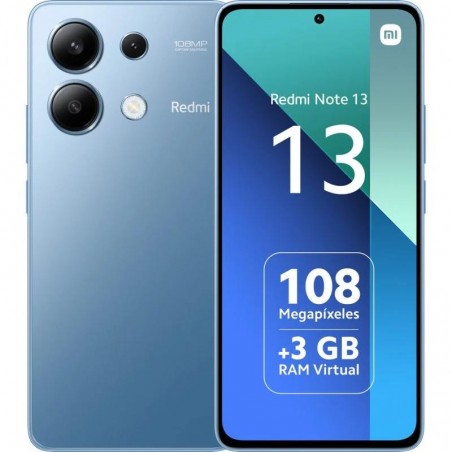 SMARTPHONE XIAOMI REDMI NOTE 13 6.67 FHD+ 8GB/128GB/108MP/NFC/4G BLUE